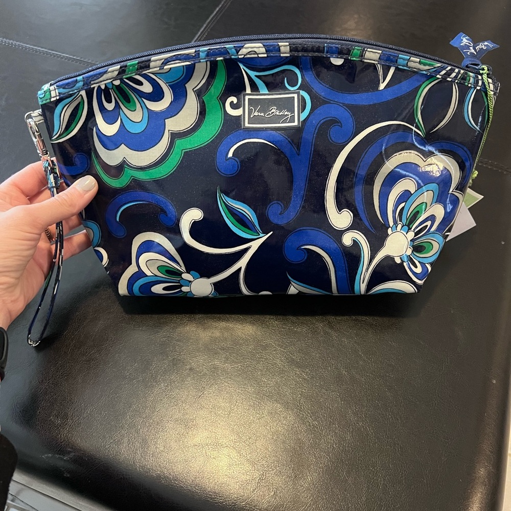 Vera Bradley Grande Cosmetic Bag - NWT